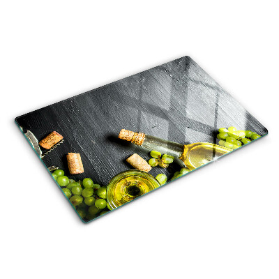 Szklana deska do krojenia Wino i winogrona