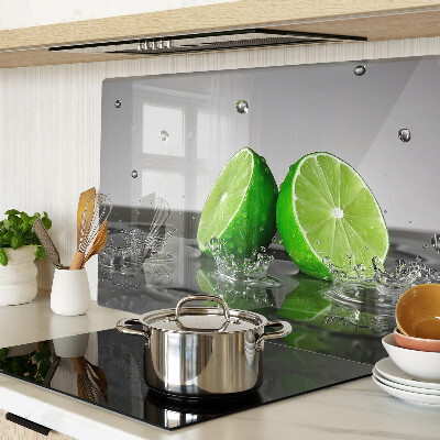 Szklana deska kuchenna Cytryny w wodzie