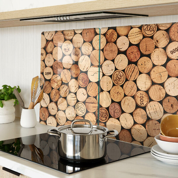 Deska kuchenna szklana Korki od wina