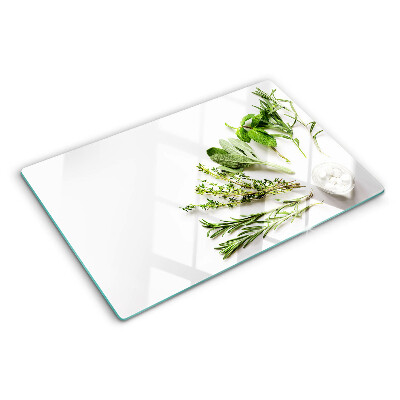 Deska kuchenna szklana Zioła kuchenne