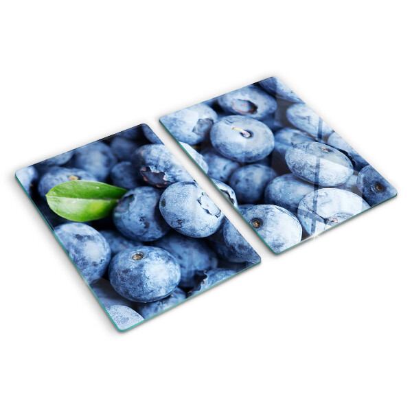 Szklana deska do krojenia Jagody z liściem