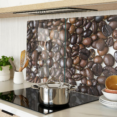 Deska kuchenna szklana Ziarna kawy