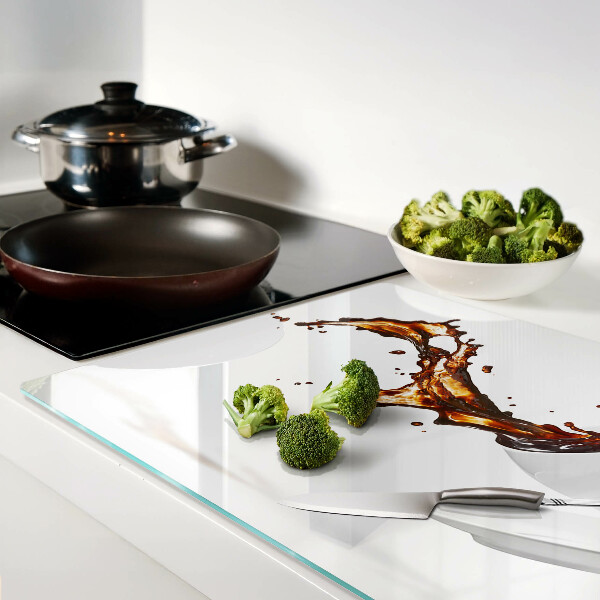 Glazen snijplanken Koffie en een verfrissend drankje