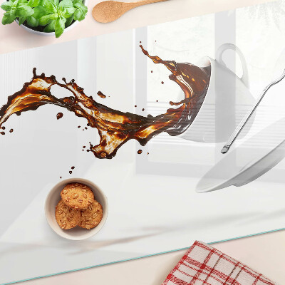 Glazen snijplanken Koffie en een verfrissend drankje