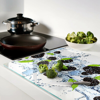 Deska kuchenna szklana Owoce w wodzie