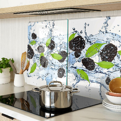 Deska kuchenna szklana Owoce w wodzie