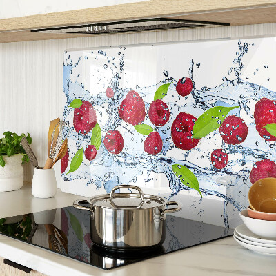 Snijplanken glas Fruit in water