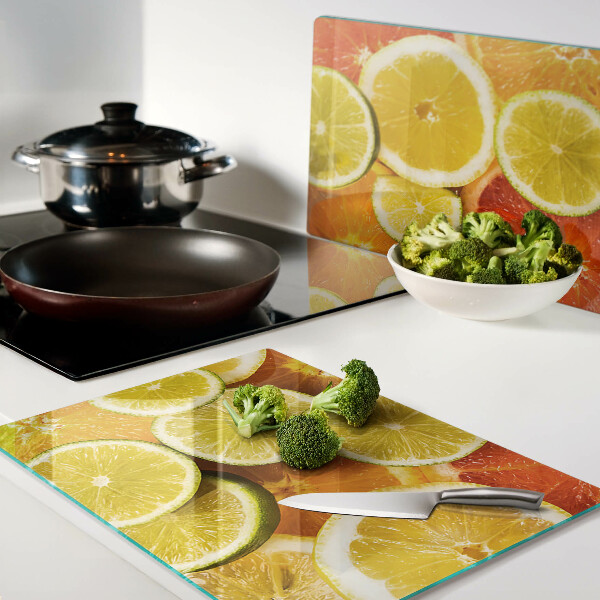Szklana deska do krojenia Cytrusy i owoce cytrusowe