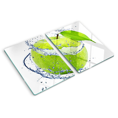 Szklana deska kuchenna Jabłko w wodzie