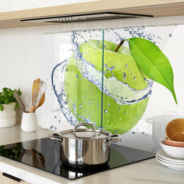 Szklana deska kuchenna Jabłko w wodzie