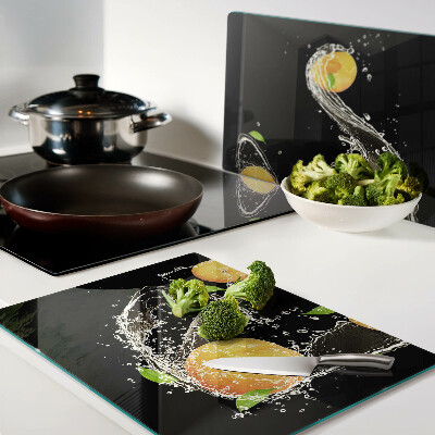 Deska kuchenna szklana Cytrusy w wodzie