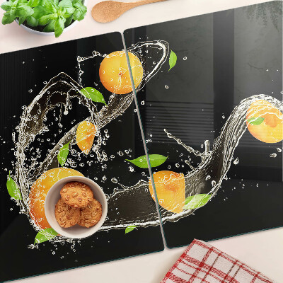 Deska kuchenna szklana Cytrusy w wodzie