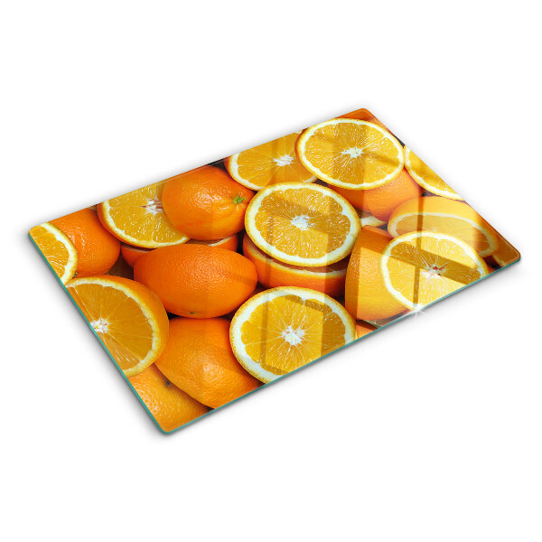 Szklana deska do krojenia Pomarańcze w plasterkach