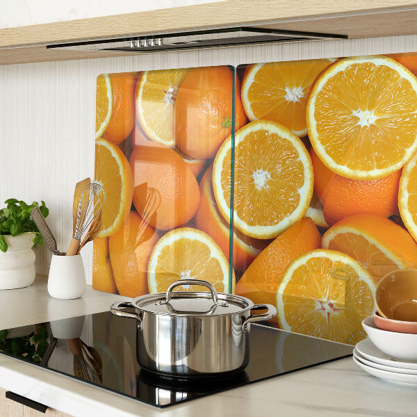 Szklana deska do krojenia Pomarańcze w plasterkach