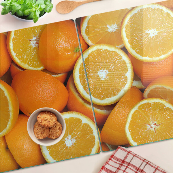 Szklana deska do krojenia Pomarańcze w plasterkach