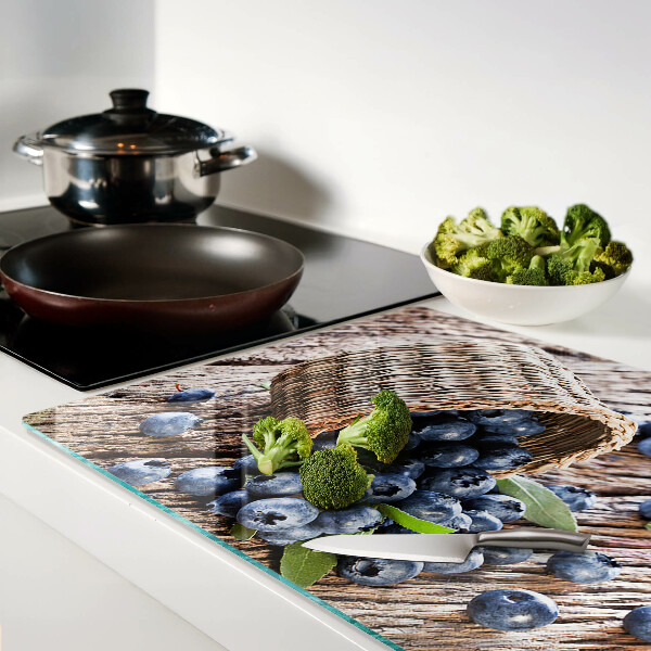 Szklana deska do krojenia Jagody w koszyku