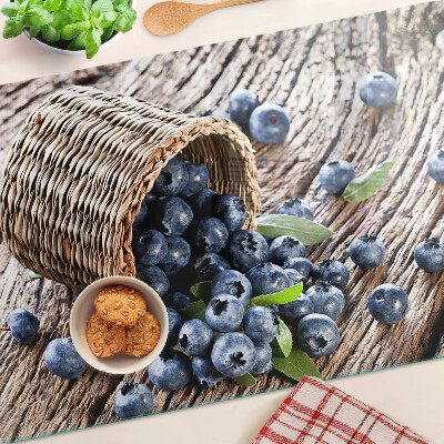 Glazen snijplanken Bessen in een mand