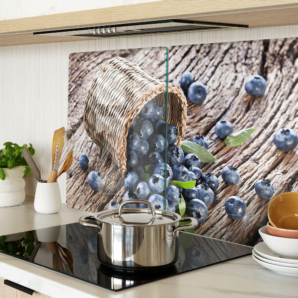 Glazen snijplanken Bessen in een mand