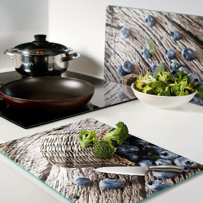 Szklana deska do krojenia Jagody w koszyku