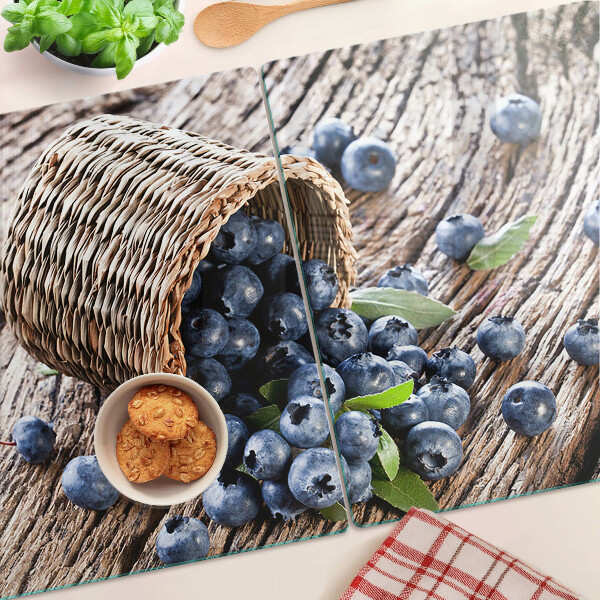 Szklana deska do krojenia Jagody w koszyku