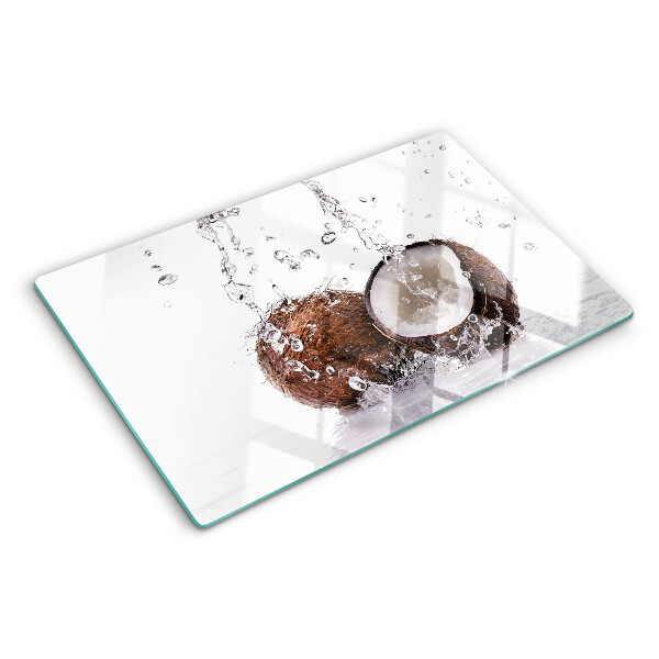 Szklana deska do krojenia Kokos w wodzie