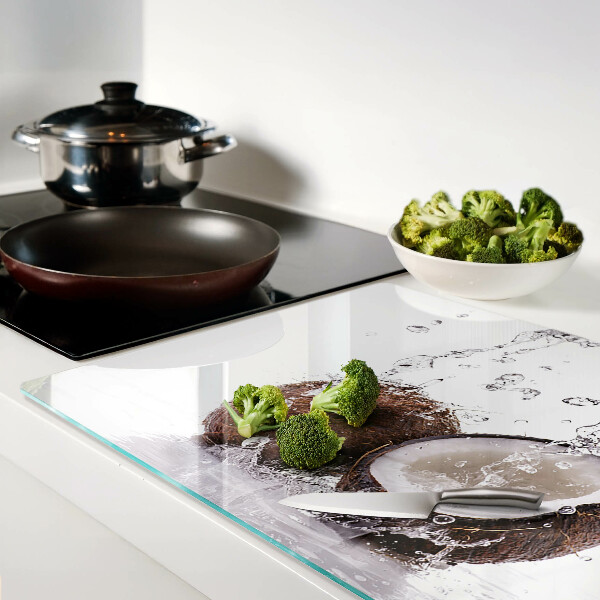 Szklana deska do krojenia Kokos w wodzie