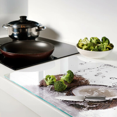 Szklana deska do krojenia Kokos w wodzie