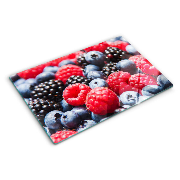 Deska kuchenna szklana Owoce leśne