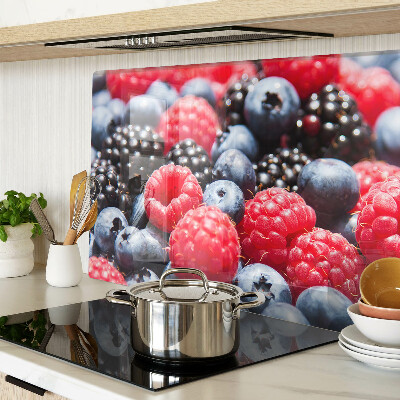 Deska kuchenna szklana Owoce leśne