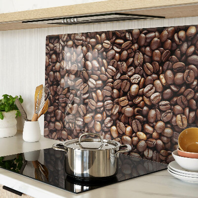 Szklana deska do krojenia Ziarna kawy