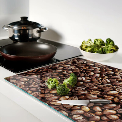 Szklana deska do krojenia Ziarna kawy