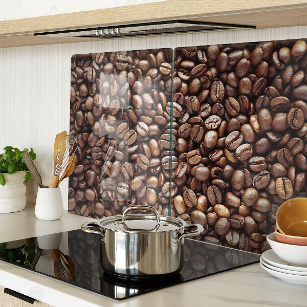 Szklana deska do krojenia Ziarna kawy