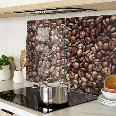 Szklana deska do krojenia Ziarna kawy