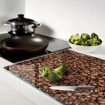 Deska kuchenna szklana Ziarna kawy