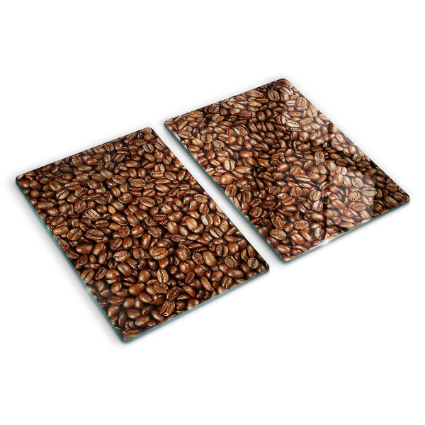 Deska kuchenna szklana Ziarna kawy