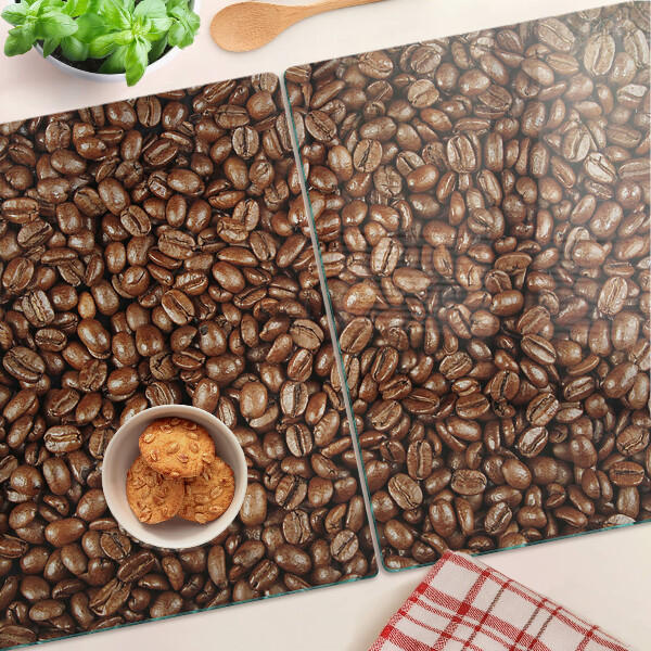 Deska kuchenna szklana Ziarna kawy