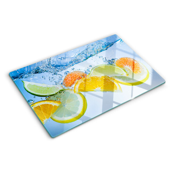 Szklana deska do krojenia Cytrusy w wodzie