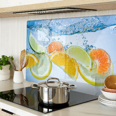 Szklana deska do krojenia Cytrusy w wodzie