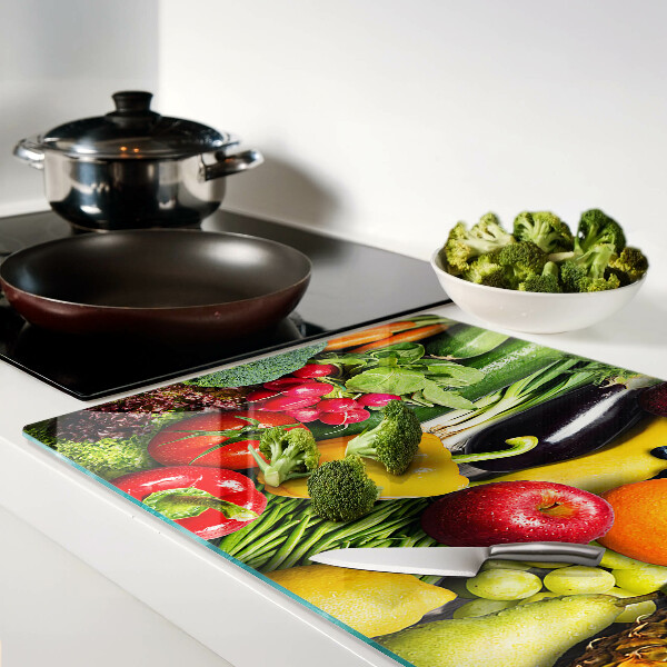 Snijplanken glas Fruit en groenten