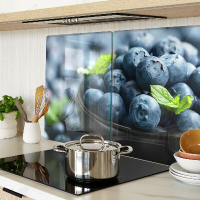 Glazen snijplanken Bessen in een kom