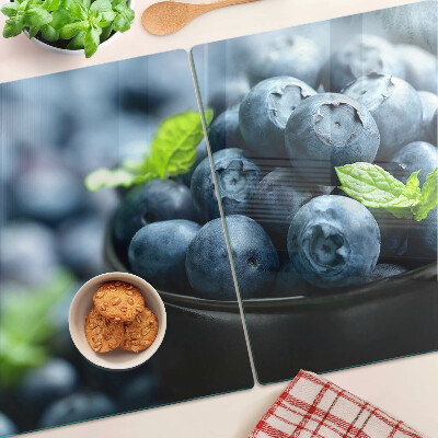 Szklana deska do krojenia Jagody w misce