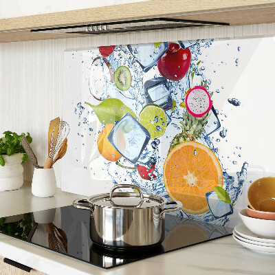 Snijplanken glas Fruit en ijs