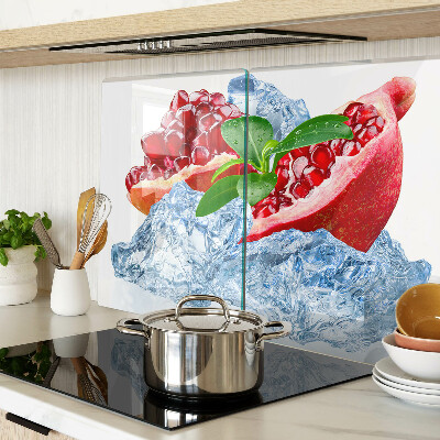 Szklana deska do krojenia Granat i lód