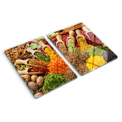Snijplanken glas Specerijen en kruiden
