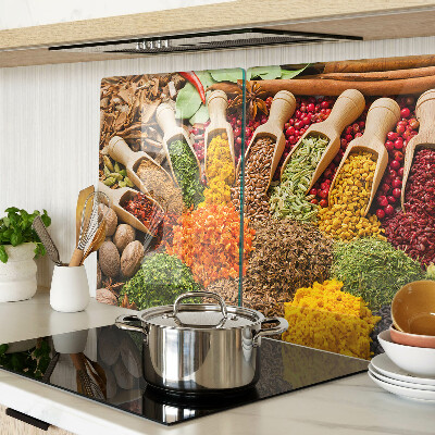 Snijplanken glas Specerijen en kruiden