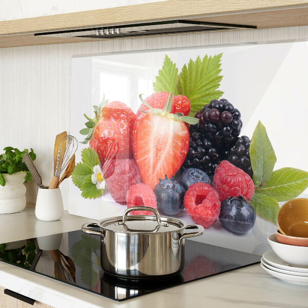 Snijplanken glas Bosvruchten