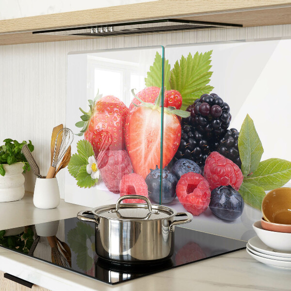 Snijplanken glas Bosvruchten