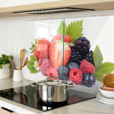 Snijplanken glas Bosvruchten