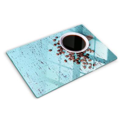 Glazen snijplanken Koffie en koffiebonen