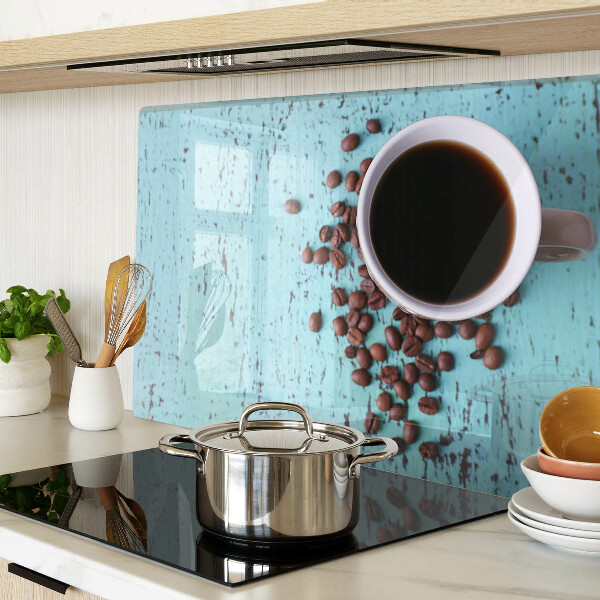 Glazen snijplanken Koffie en koffiebonen